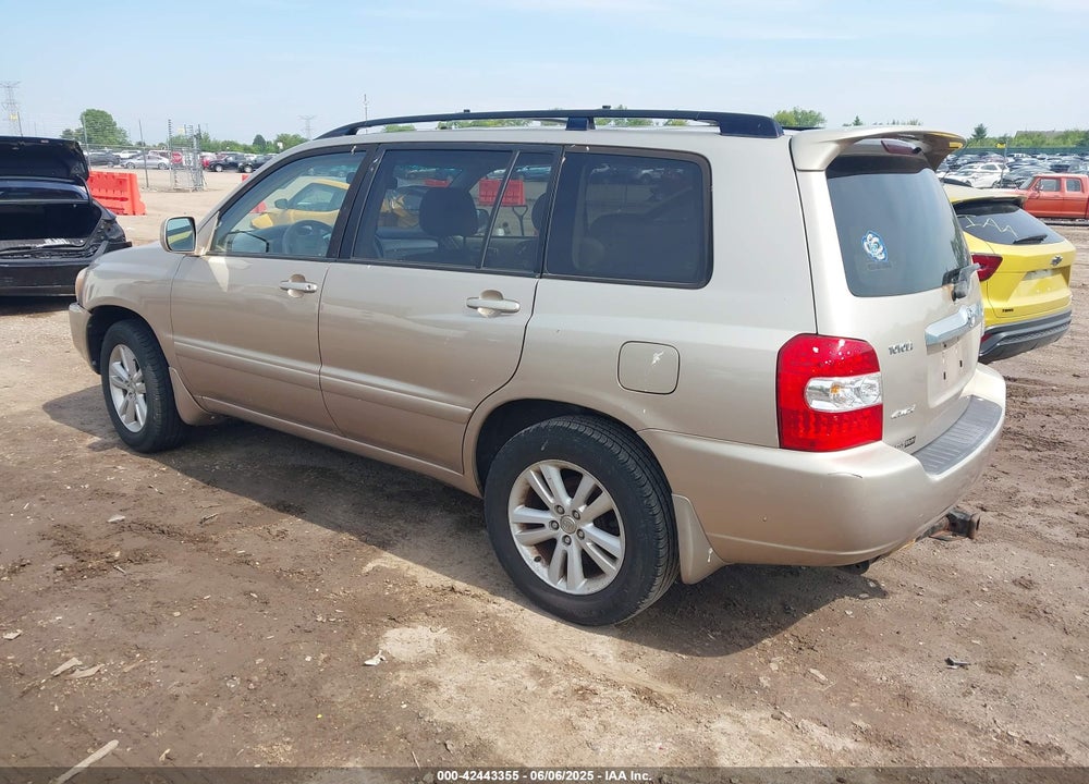 2006 TOYOTA HIGHLANDER HYBRID V6 VIN: JTEEW21A760026641