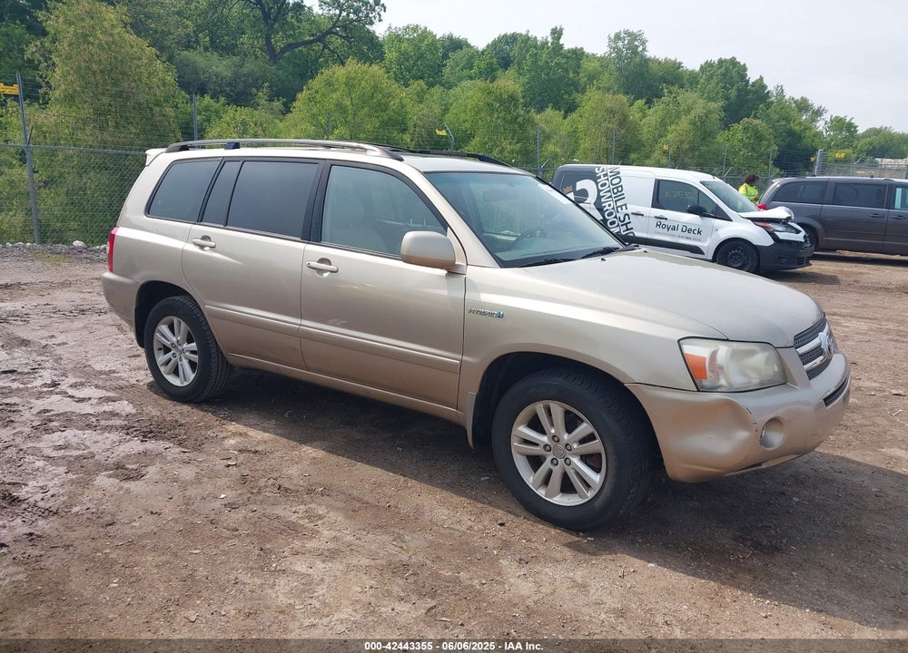 2006 TOYOTA HIGHLANDER HYBRID V6 VIN: JTEEW21A760026641