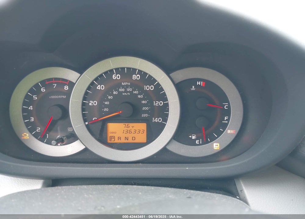 2009 TOYOTA RAV4 VIN: 2T3ZF33V99W011554