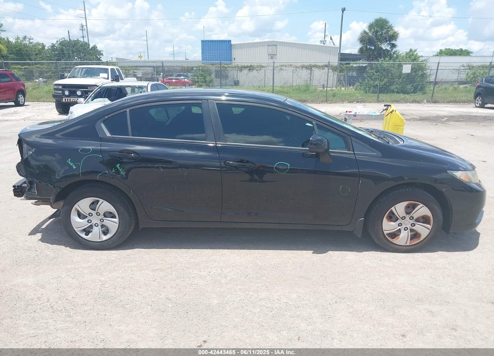2013 HONDA CIVIC VIN: 19XFB2F59DE002247