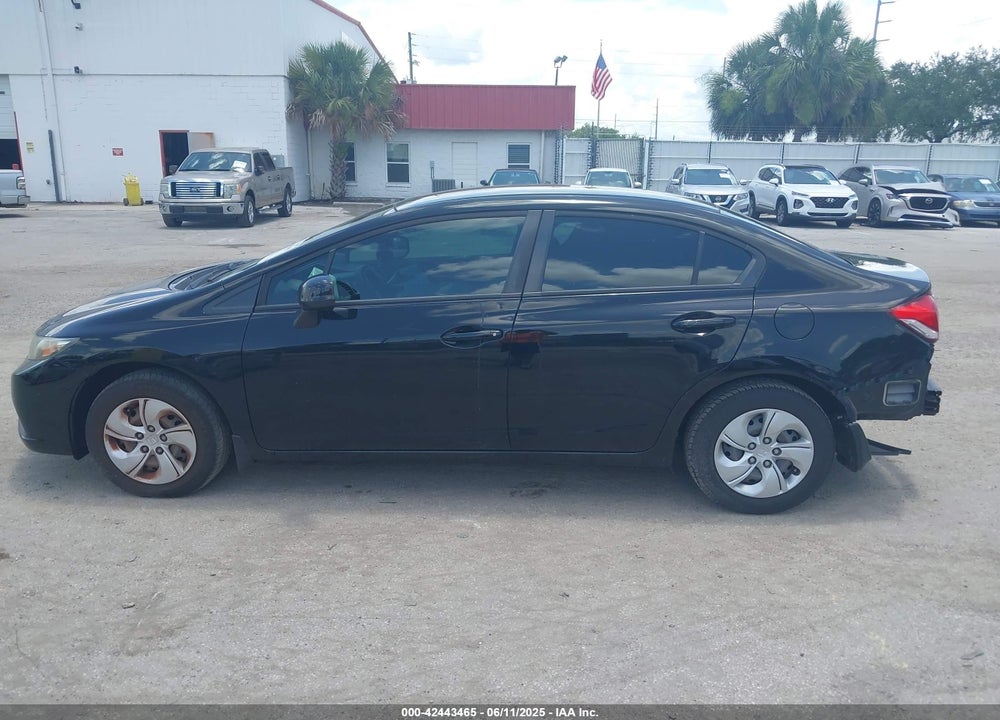 2013 HONDA CIVIC VIN: 19XFB2F59DE002247