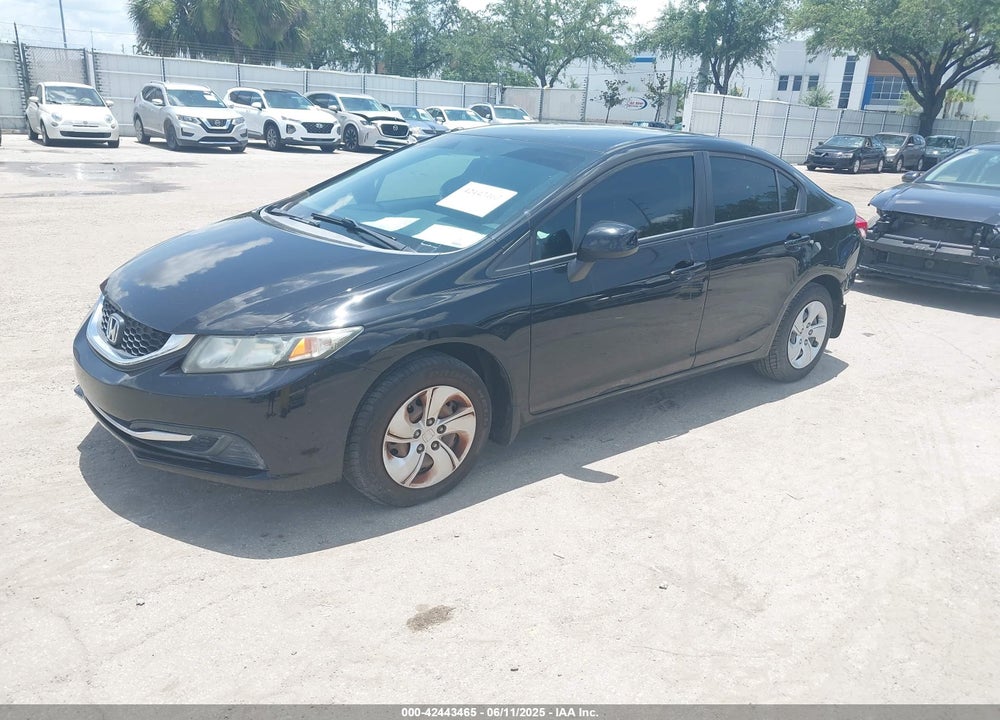2013 HONDA CIVIC VIN: 19XFB2F59DE002247