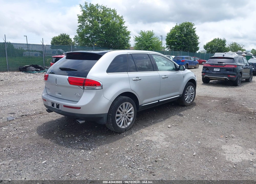2011 LINCOLN MKX VIN: 2LMDJ8JK4BBJ28255