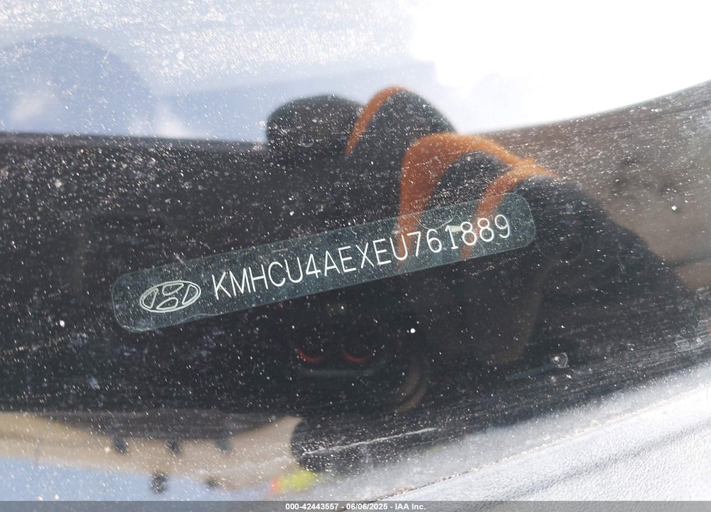 2014 HYUNDAI ACCENT GLS VIN: KMHCU4AEXEU761889