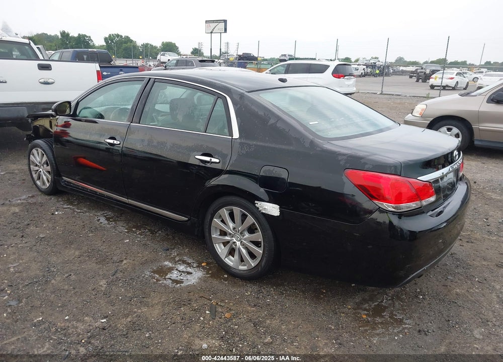 2011 TOYOTA AVALON VIN: 4T1BK3DB5BU407674