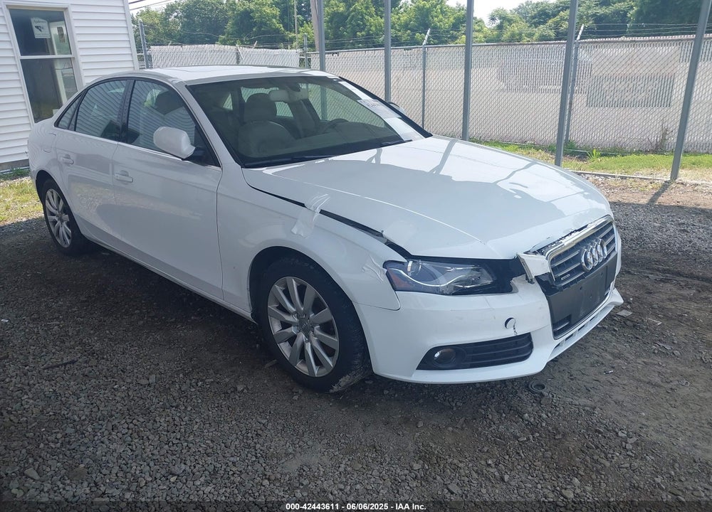 2011 AUDI A4 2.0T PREMIUM VIN: WAUHFAFL9BN039357