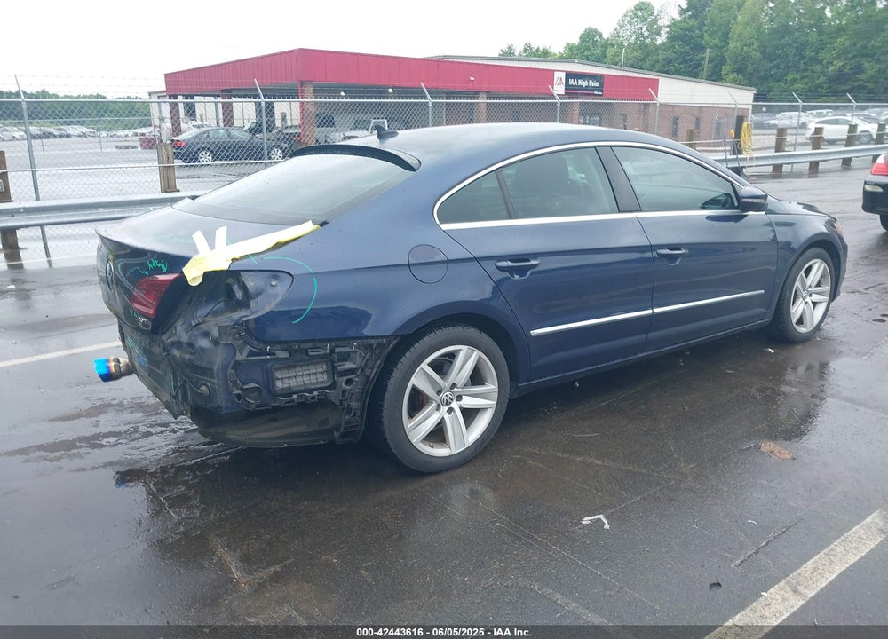 2013 VOLKSWAGEN CC 2.0T SPORT VIN: WVWBP7AN9DE560180