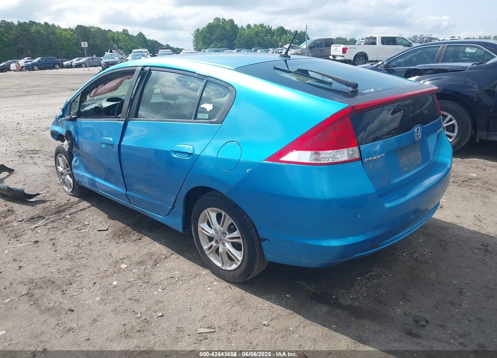 2010 HONDA INSIGHT EX VIN: JHMZE2H73AS039062