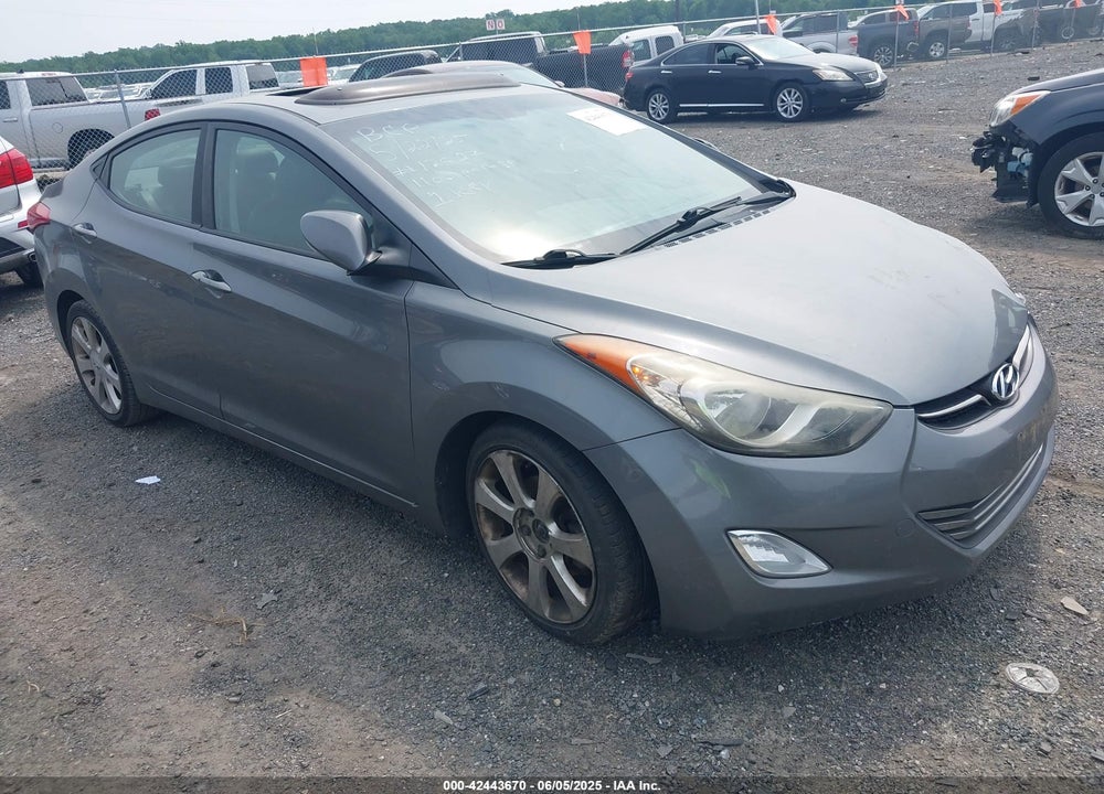 2013 HYUNDAI ELANTRA LIMITED VIN: 5NPDH4AE2DH387235