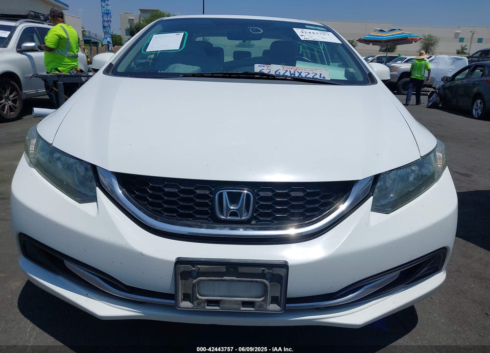 2013 HONDA CIVIC EX VIN: 19XFB2F82DE226776