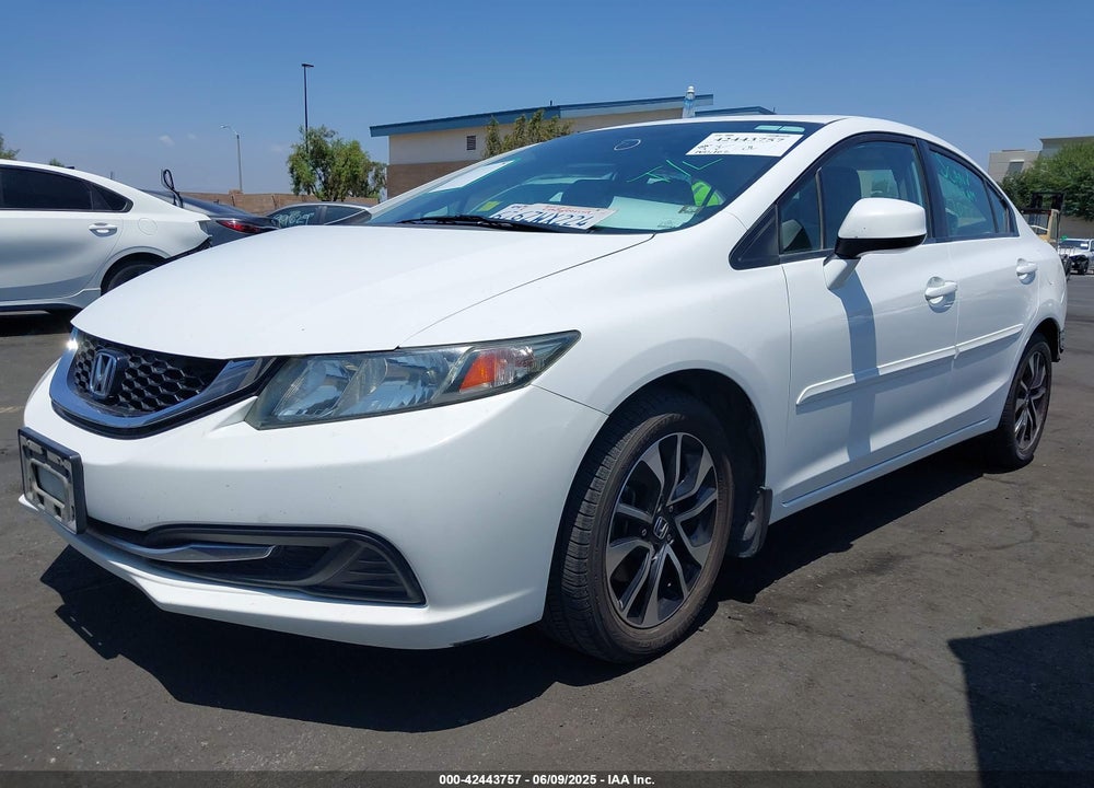 2013 HONDA CIVIC EX VIN: 19XFB2F82DE226776