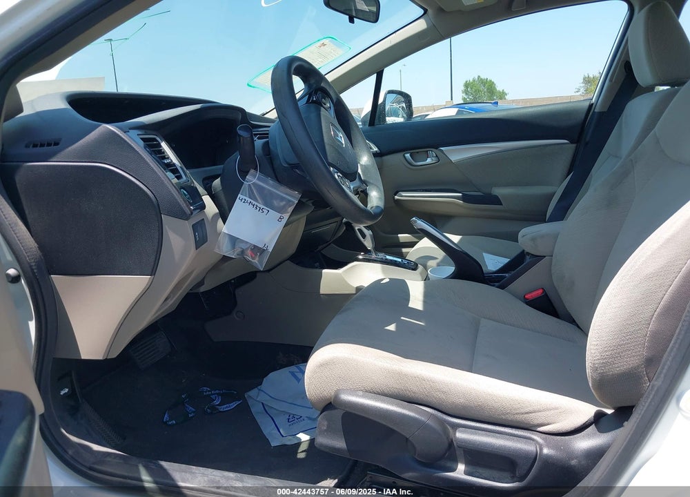 2013 HONDA CIVIC EX VIN: 19XFB2F82DE226776