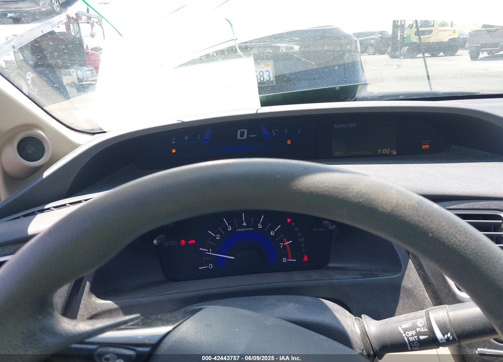 2013 HONDA CIVIC EX VIN: 19XFB2F82DE226776