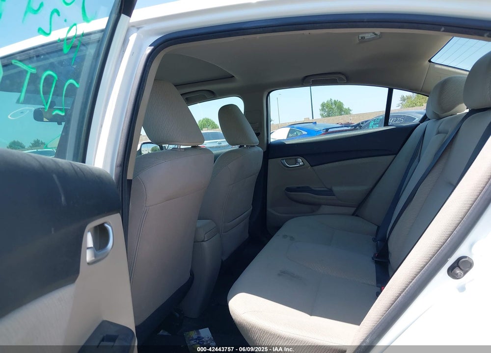 2013 HONDA CIVIC EX VIN: 19XFB2F82DE226776