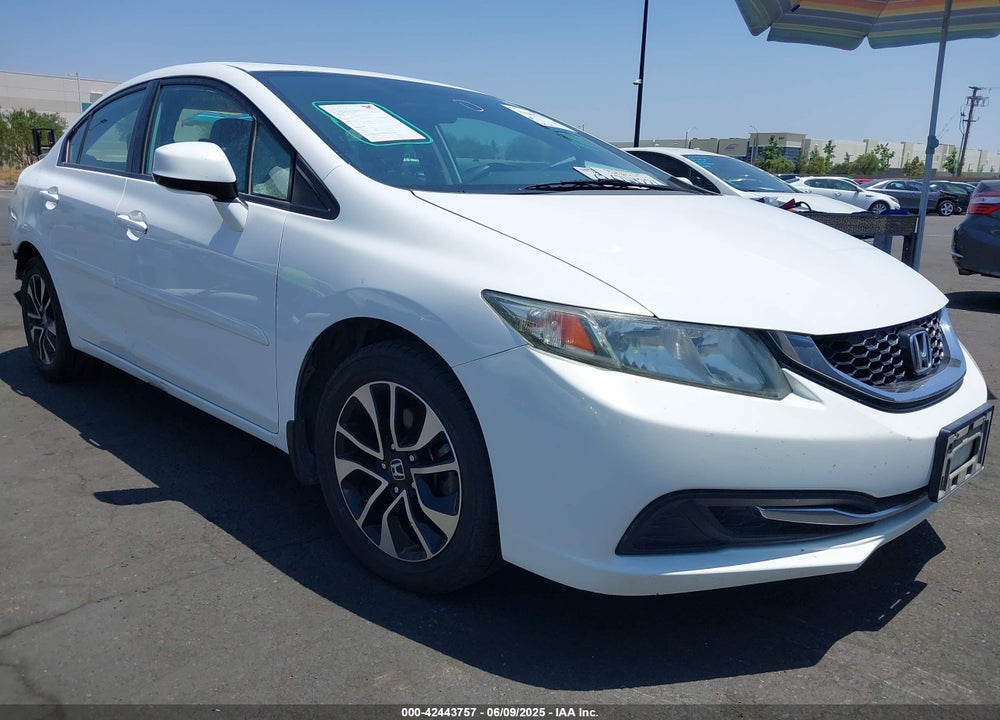 2013 HONDA CIVIC EX VIN: 19XFB2F82DE226776