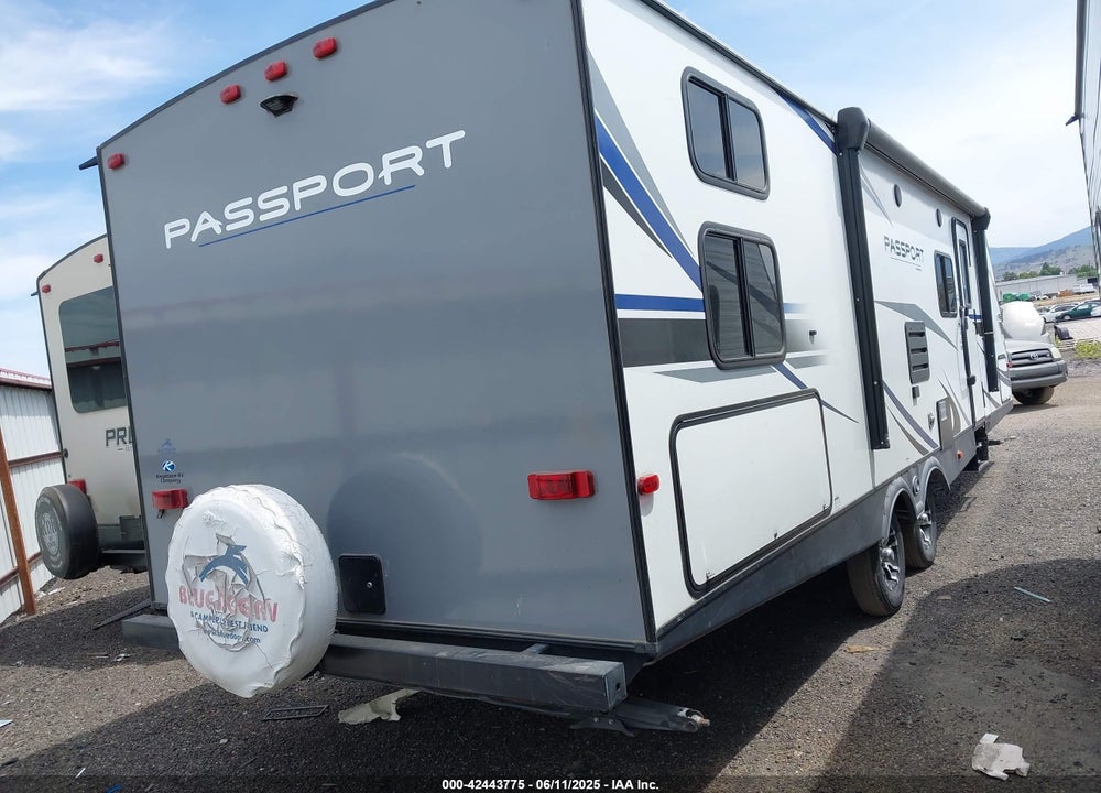 2020 KEYSTONE PASSPORT VIN: 4YDT29224LX411050