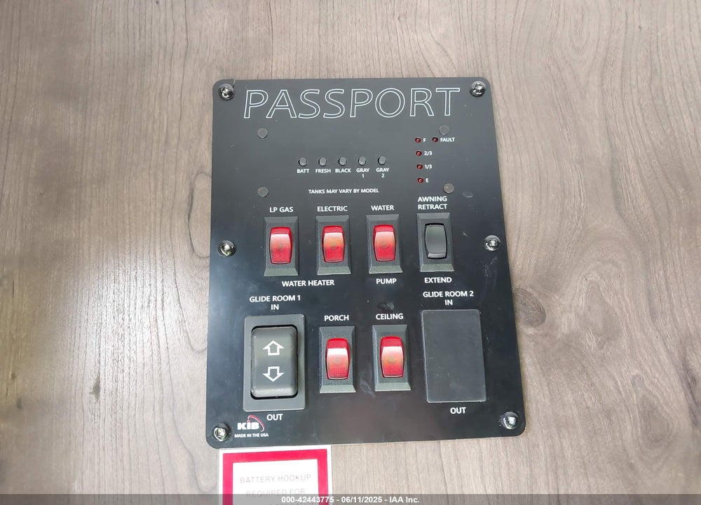 2020 KEYSTONE PASSPORT VIN: 4YDT29224LX411050