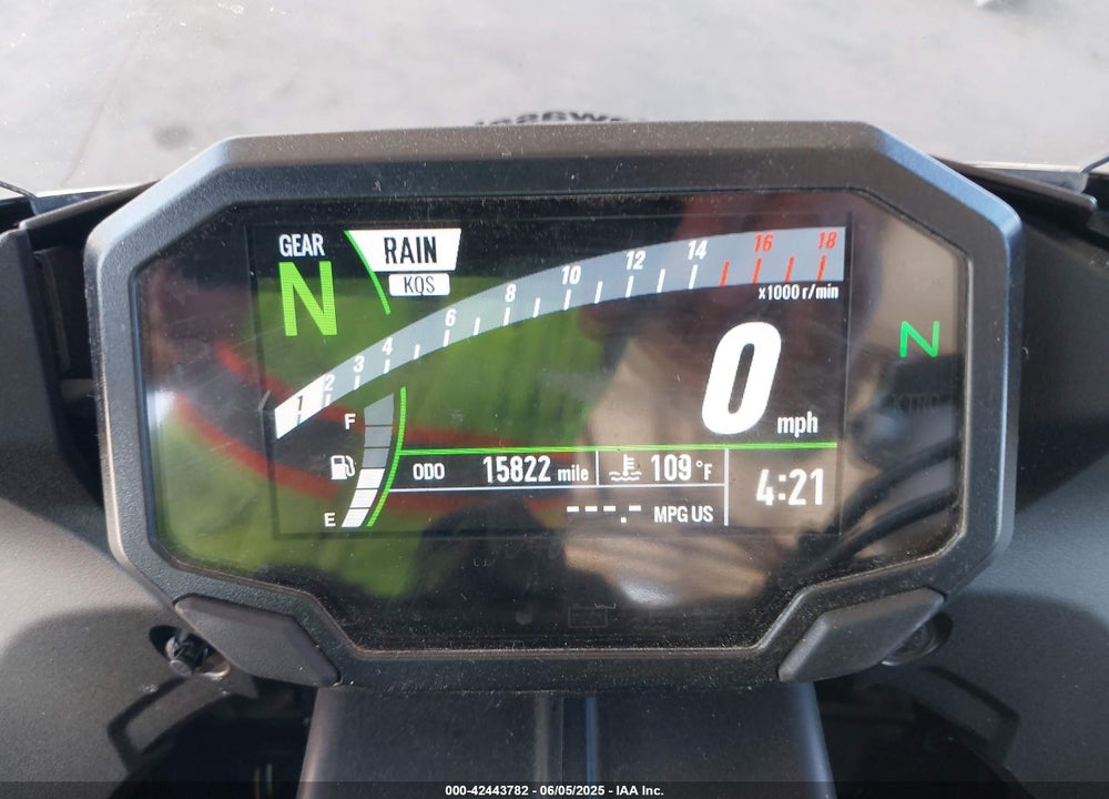 2024 KAWASAKI ZX636 K VIN: JKBZXJK14RA000711