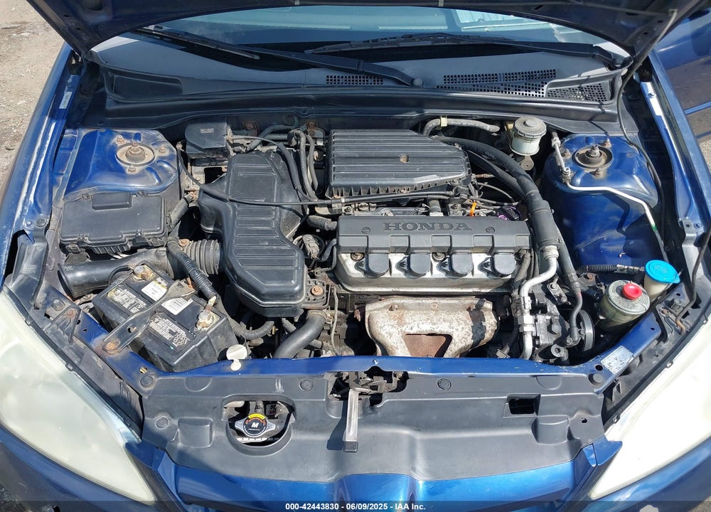 2005 HONDA CIVIC LX VIN: 2HGES16515H610468