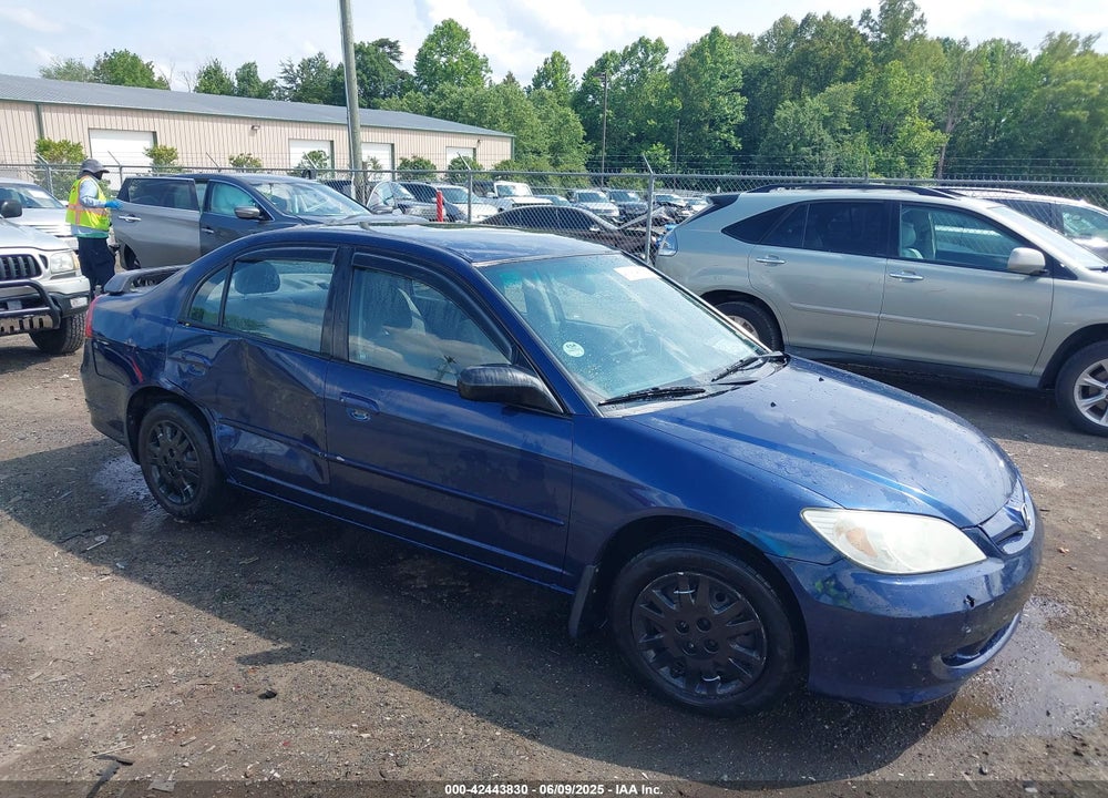 2005 HONDA CIVIC LX VIN: 2HGES16515H610468
