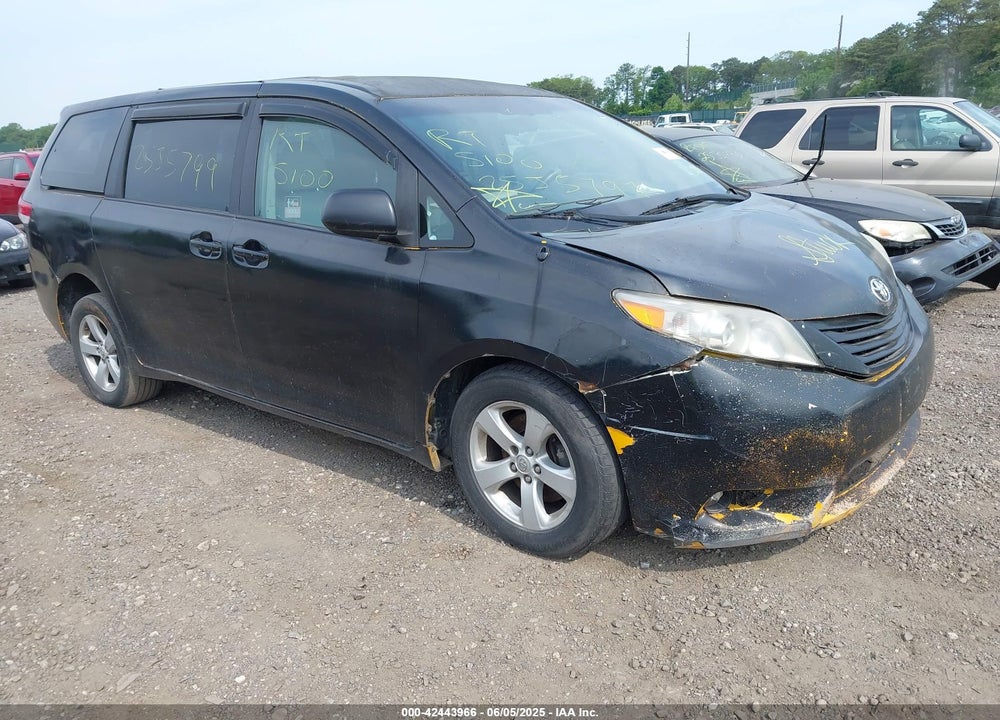 2014 TOYOTA SIENNA L V6 7 PASSENGER VIN: 5TDZK3DC0ES445088