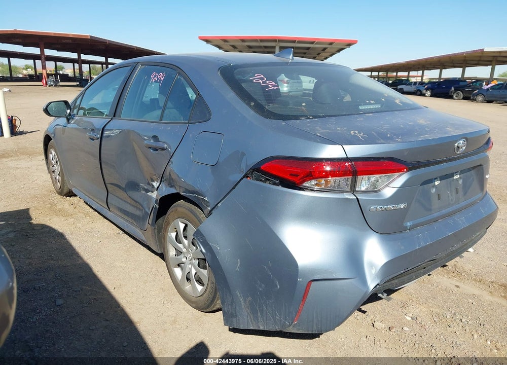 2025 TOYOTA COROLLA LE VIN: 5YFB4MDE6SP233500