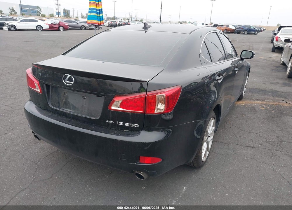 2011 LEXUS IS 250 VIN: JTHCF5C27B5047360