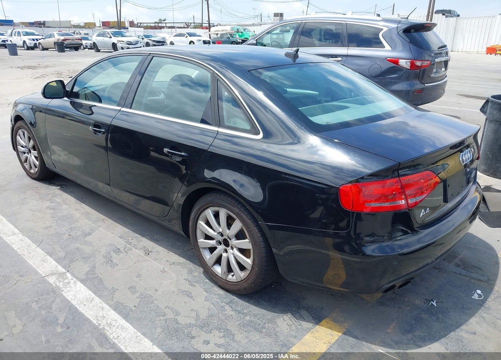 2009 AUDI A4 2.0T PREMIUM VIN: WAUSF78K49A095012