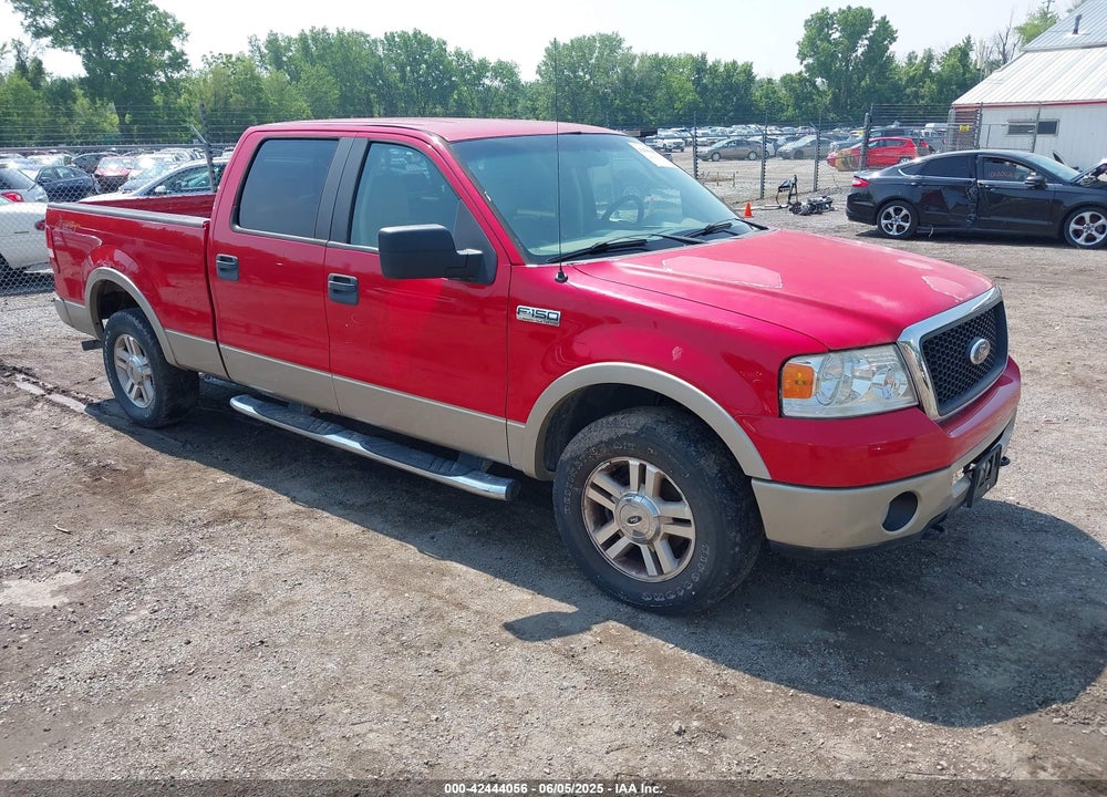 2008 FORD F-150 LARIAT VIN: 1FTPW14VX8FA64886