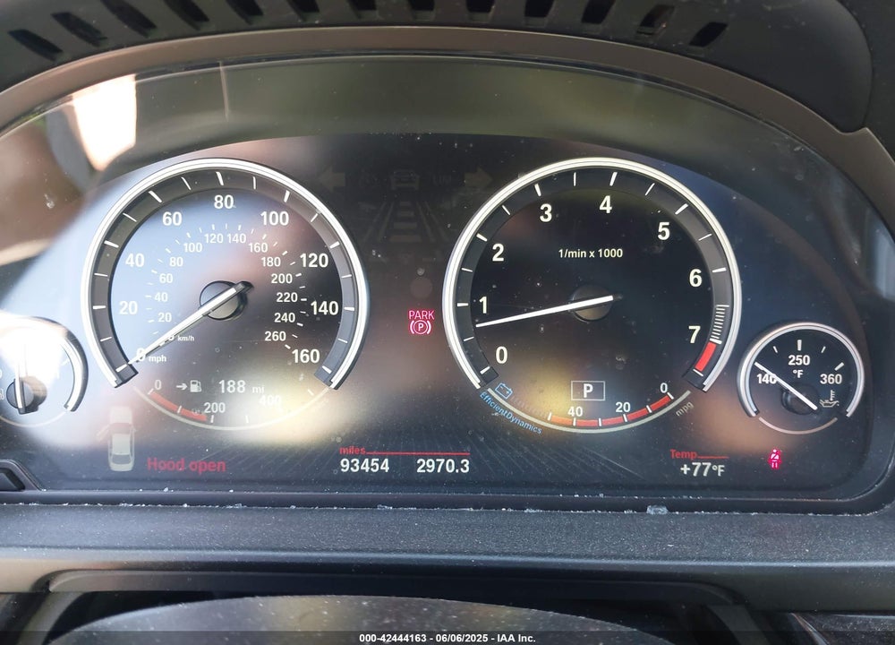 2016 BMW 5 SERIES VIN: WBA5B1C56GG133549