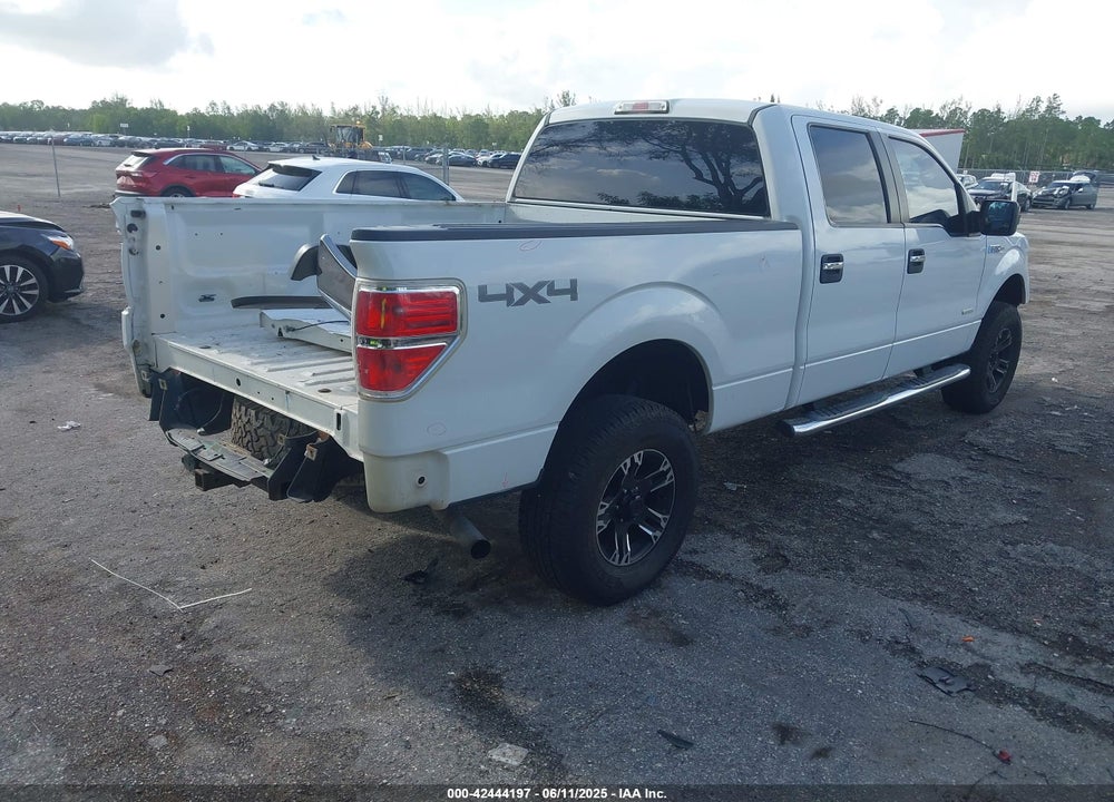 2012 FORD F-150 VIN: 1FTFW1ET4CFB34867