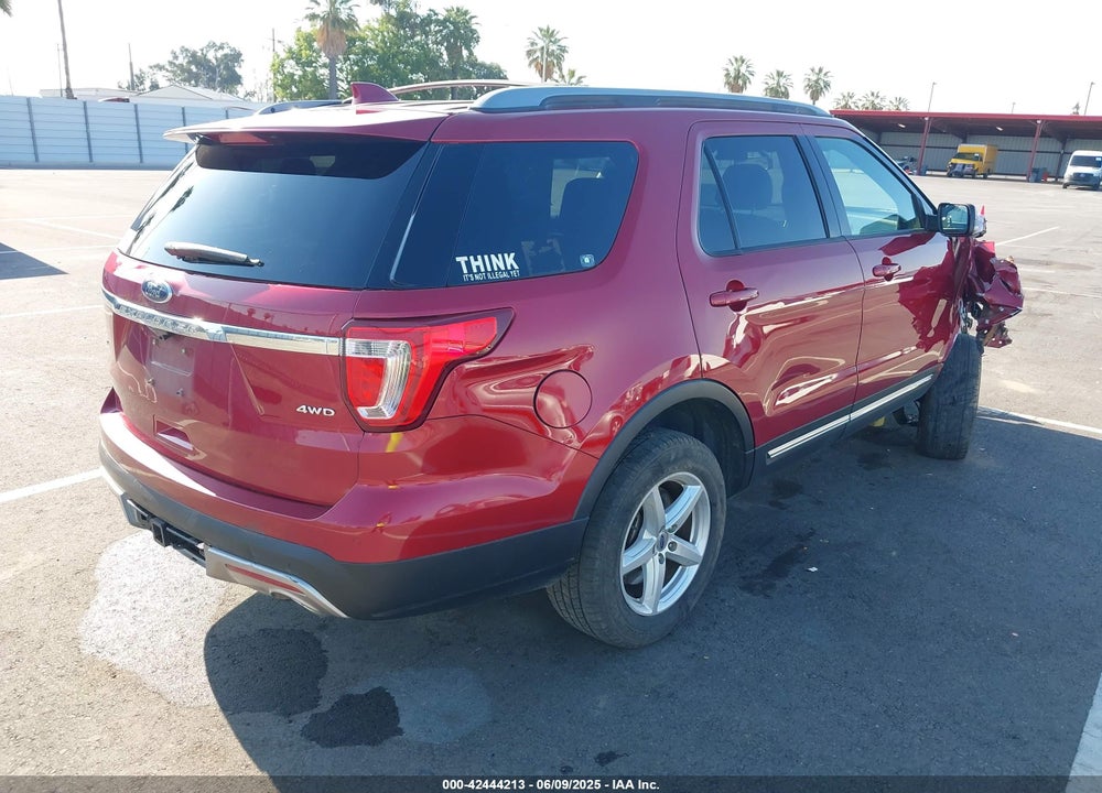 2017 FORD EXPLORER VIN: 1FM5K8D88HGE42246