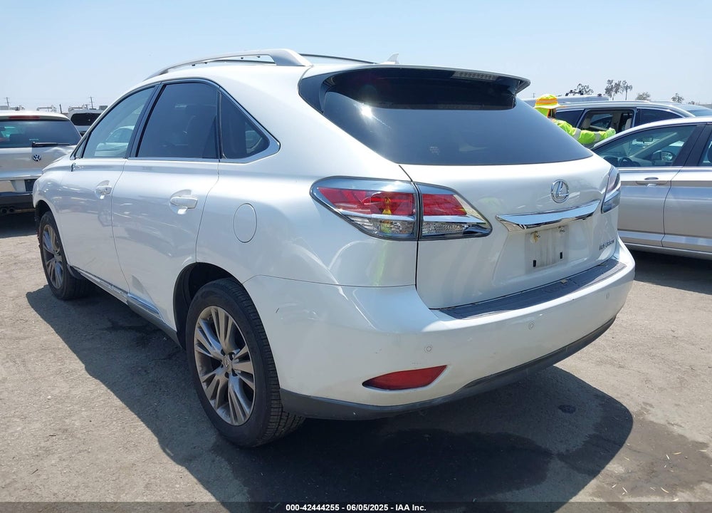 2013 LEXUS RX350 VIN: JTJZK1BA6D2417837