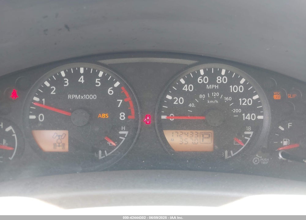 2007 NISSAN XTERRA S VIN: 5N1AN08W57C511304