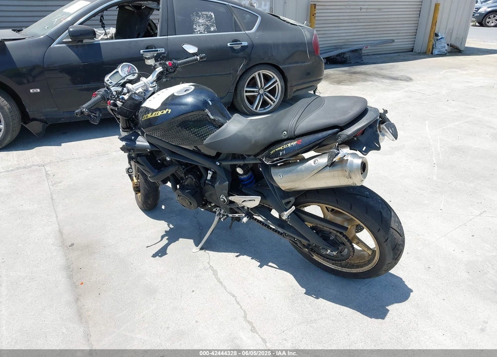 2012 TRIUMPH MOTORCYCLE STREET TRIPLE VIN: SMTD02NE4CT495230