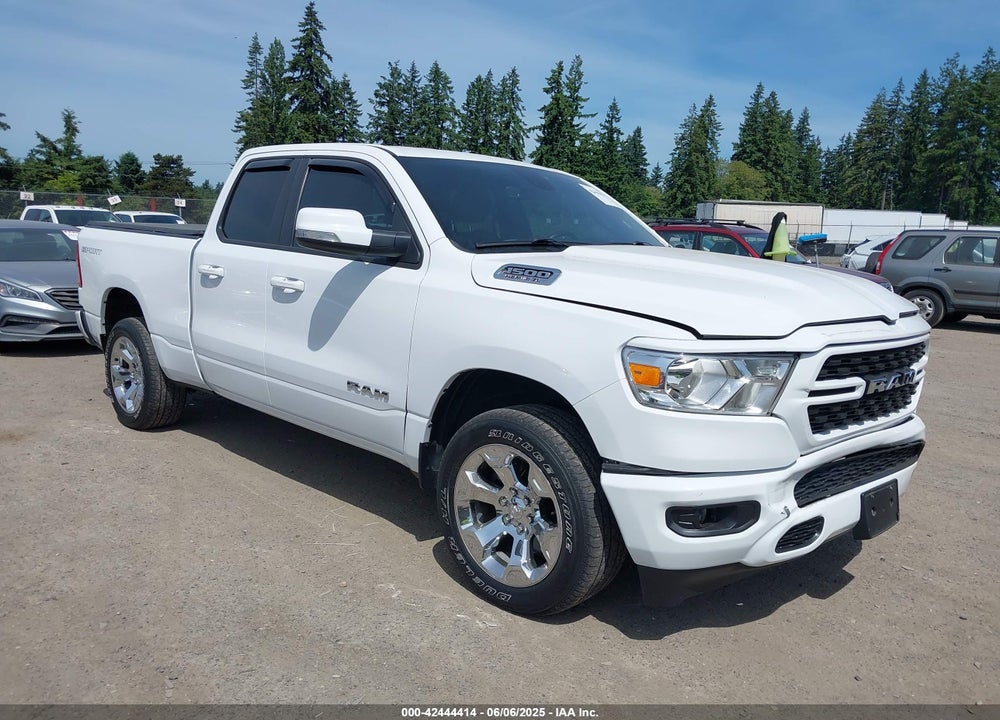 2022 RAM 1500 BIG HORN 4X4 6'4 BOX VIN: 1C6SRFBT6NN164539