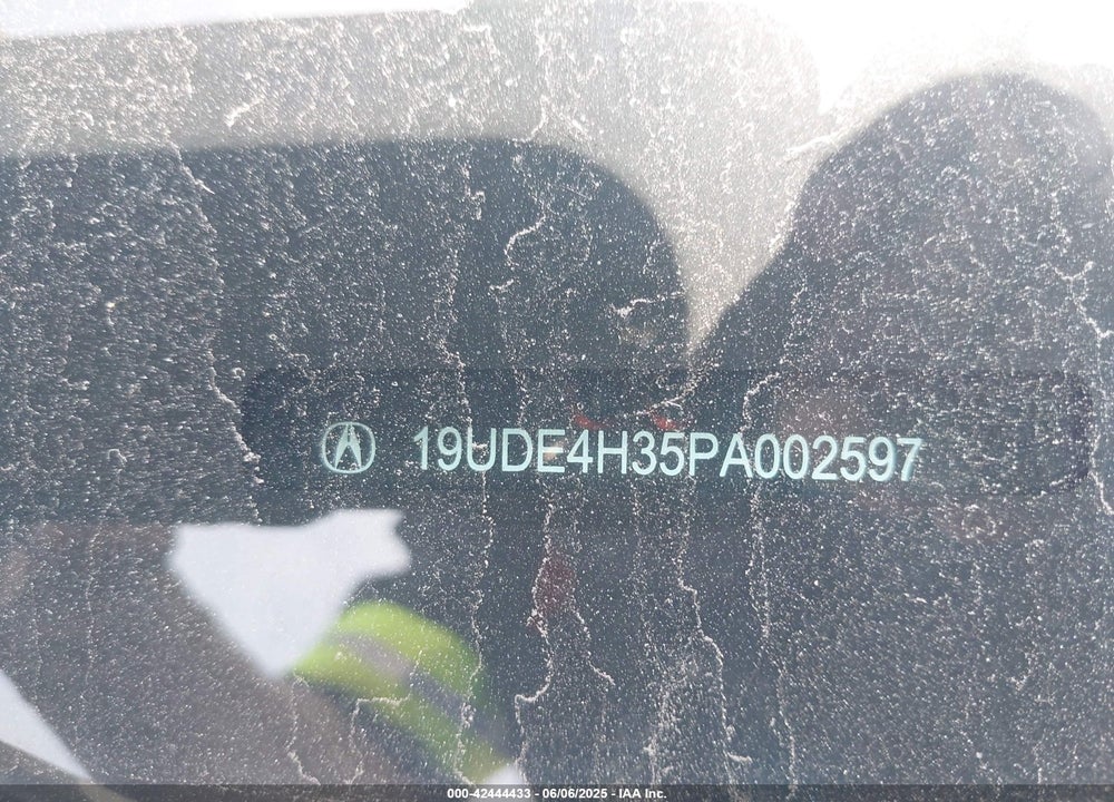 2023 ACURA INTEGRA VIN: 19UDE4H35PA002597