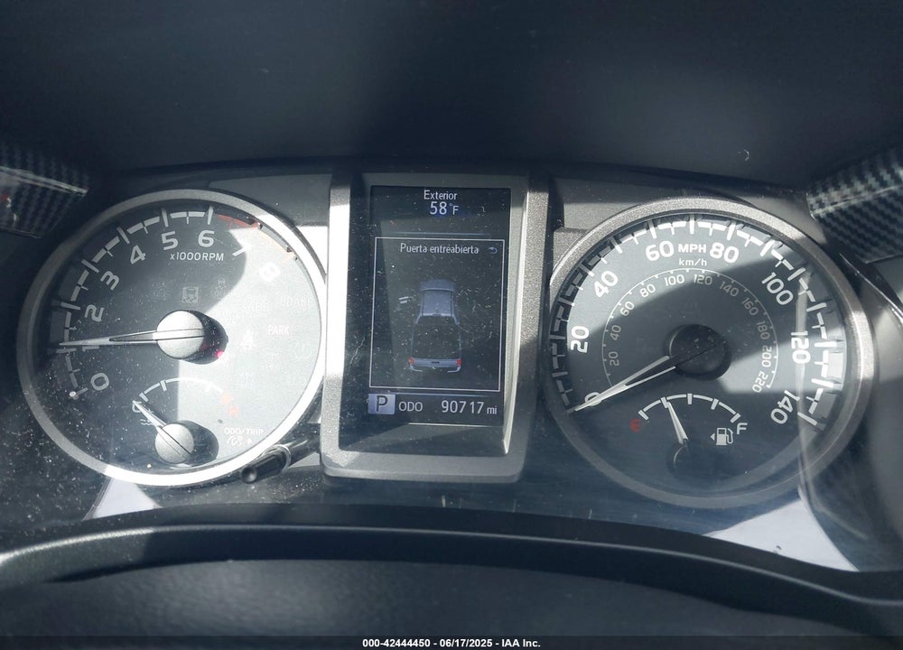 2016 TOYOTA TACOMA VIN: 3TMCZ5AN9GM022483