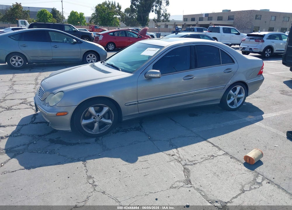 2004 MERCEDES-BENZ C 230 KOMPRESSOR SPORT/SPORT VIN: WDBRF40J24A594806