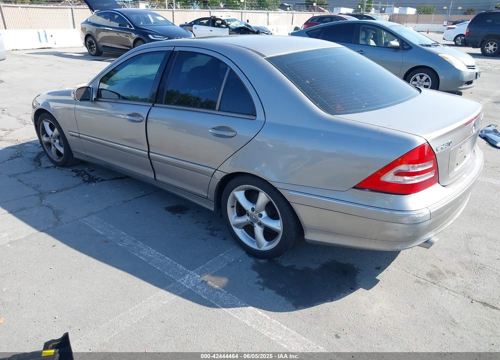 2004 MERCEDES-BENZ C 230 KOMPRESSOR SPORT/SPORT VIN: WDBRF40J24A594806