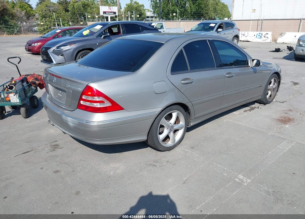2004 MERCEDES-BENZ C 230 KOMPRESSOR SPORT/SPORT VIN: WDBRF40J24A594806