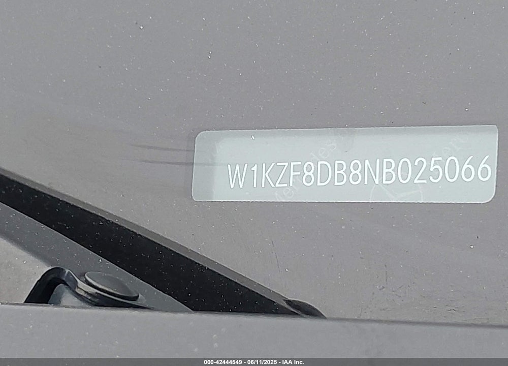 2022 MERCEDES-BENZ E 350 VIN: W1KZF8DB8NB025066