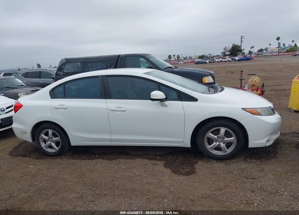 2012 HONDA CIVIC SDN VIN: 19XFB5F54CE002124