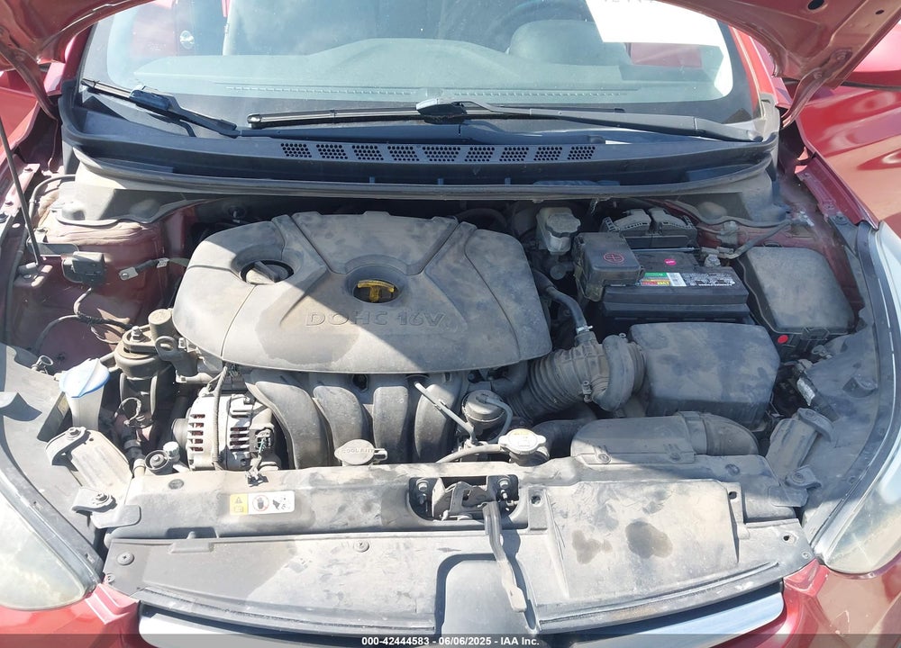 2016 HYUNDAI ELANTRA SE VIN: 5NPDH4AE6GH728494