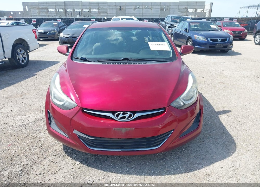 2016 HYUNDAI ELANTRA SE VIN: 5NPDH4AE6GH728494