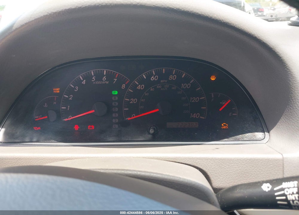 2006 TOYOTA CAMRY VIN: 4T1BE32K86U134326