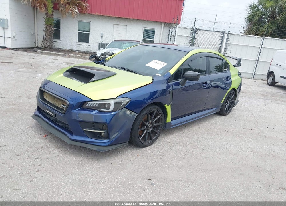 2015 SUBARU WRX LIMITED VIN: JF1VA1J66F8832647
