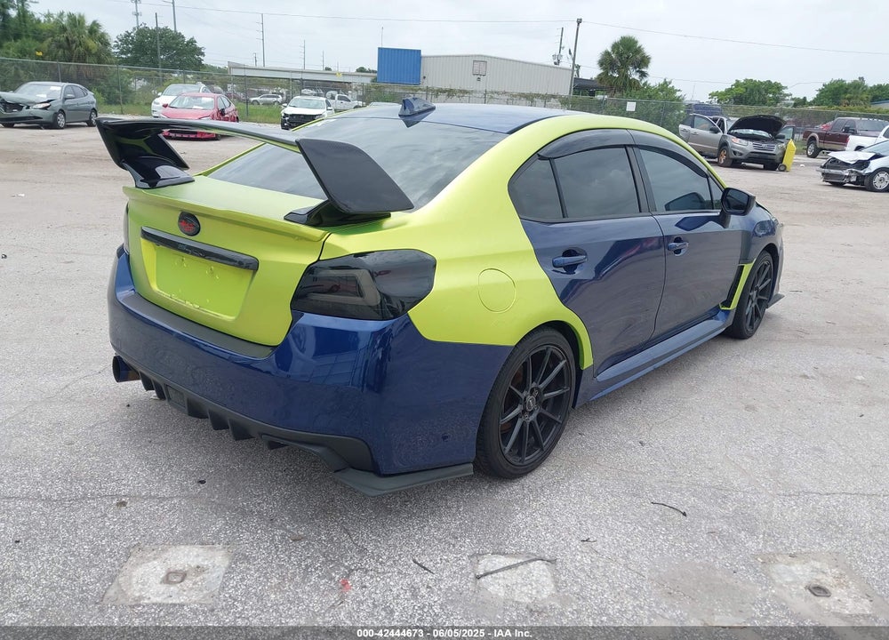 2015 SUBARU WRX LIMITED VIN: JF1VA1J66F8832647