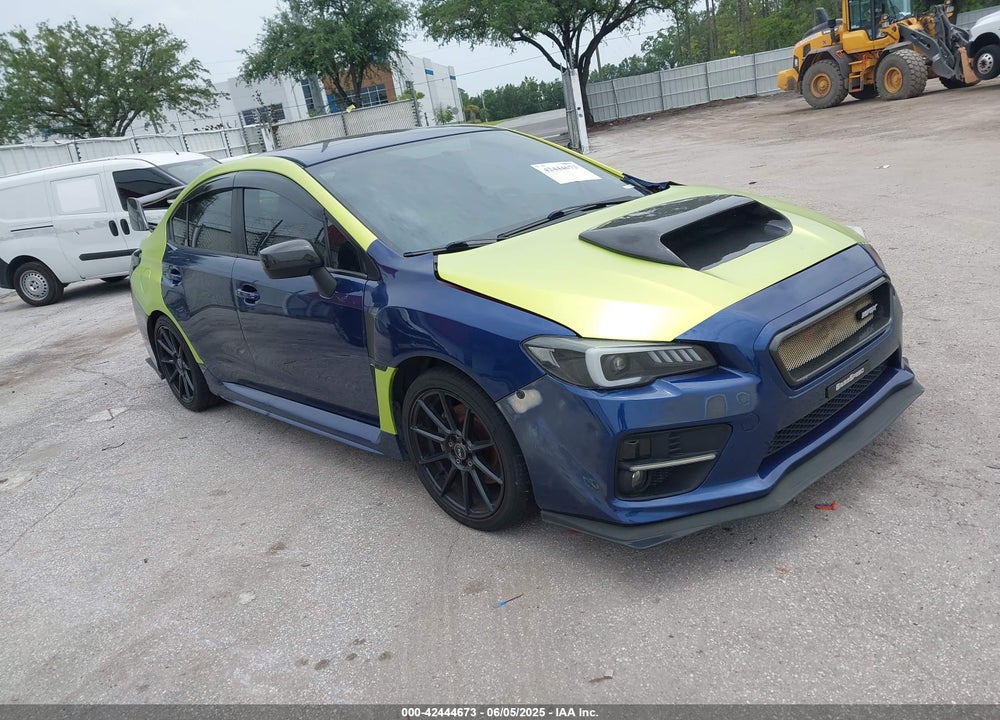 2015 SUBARU WRX LIMITED VIN: JF1VA1J66F8832647