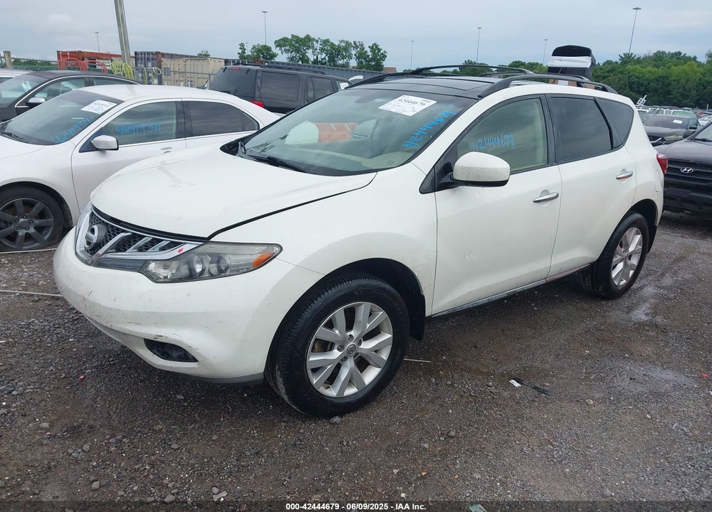 2014 NISSAN MURANO SL VIN: JN8AZ1MUXEW407149